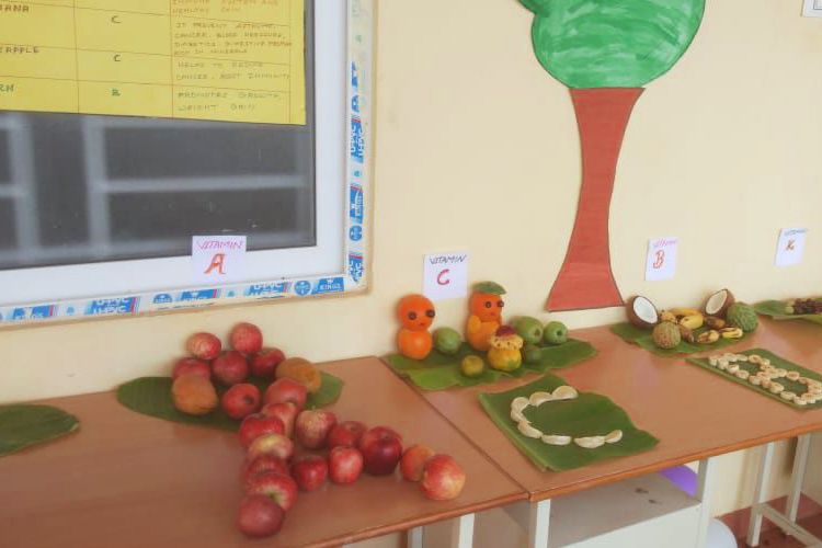 bharath vidhya nikethan school fruit day